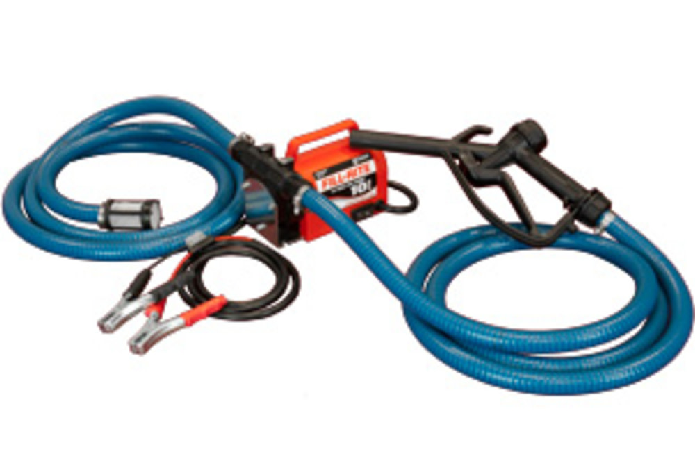 

Fill-Rite 12 VDC Portable Fuel Transfer Pump 10 GPM 1/5 HP with Accessories