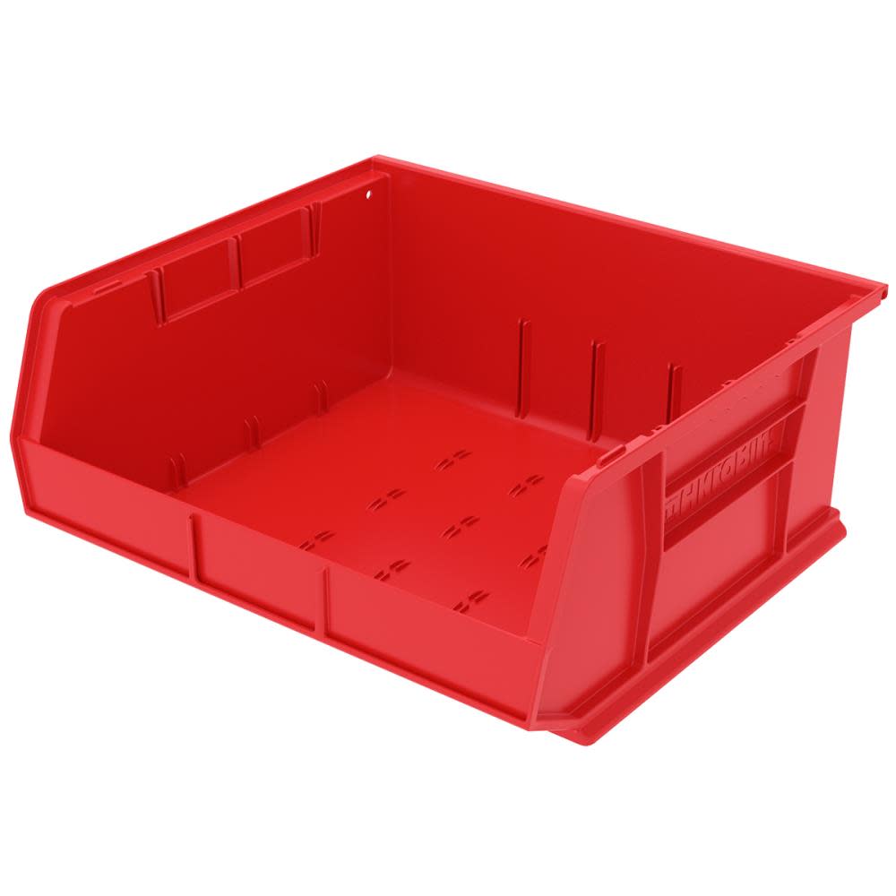 Akro-Mils AkroBin 14-3/4 Inch x 16-1/2 Inch x 7 Inch Storage Bin, Red