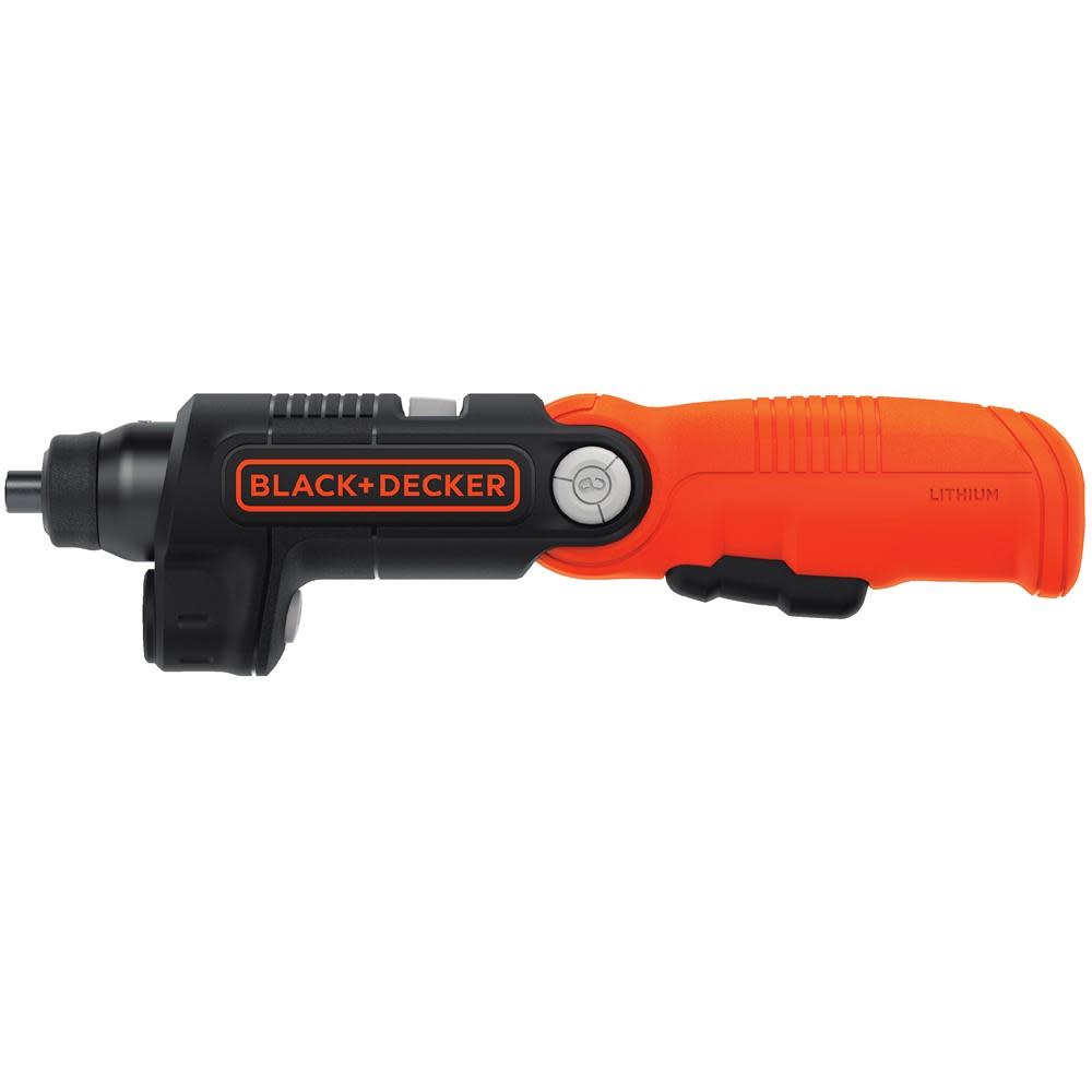 Black and Decker 4V MAX Lithium Ion LightDriver Cordless Screwdriver Kit BDCSFL20C Acme Tools