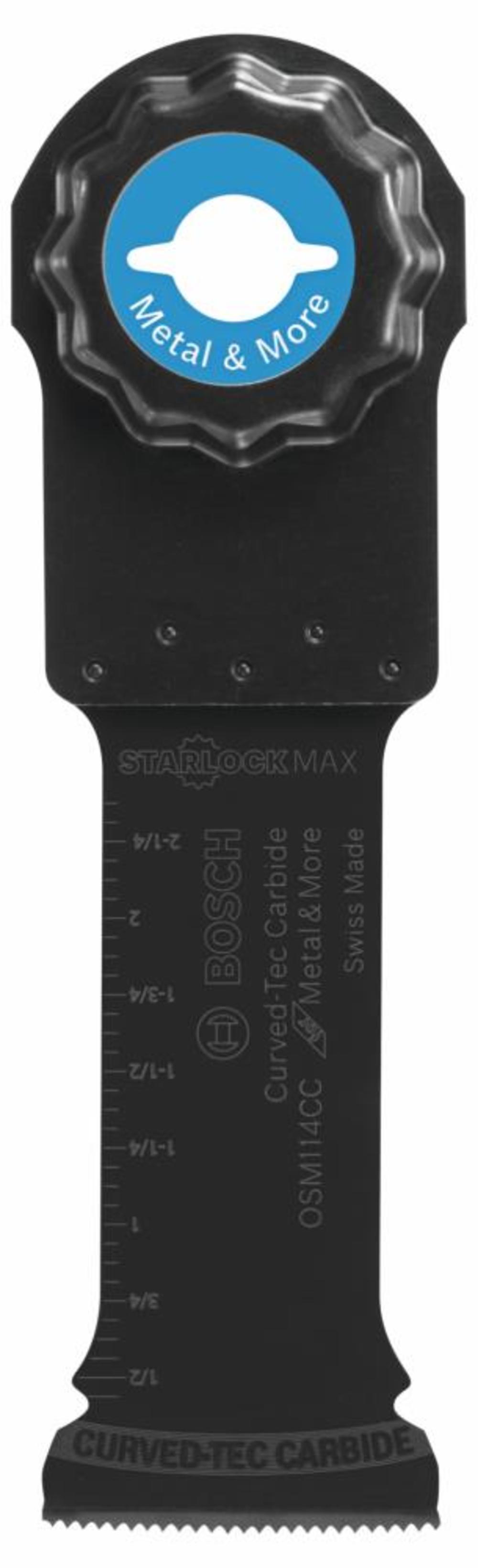 

Bosch 1-1/4 In. StarlockMax Oscillating Multi-Tool Curved-tec Carbide Extreme Plunge Blade