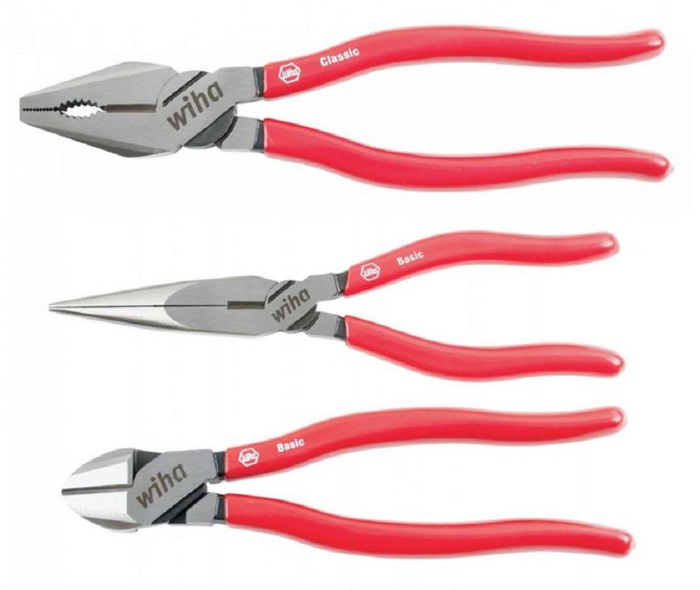 

Wiha Soft Grip Pliers & Cutters Set 3 Piece