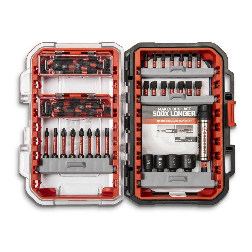 

Crescent APEX VORTEX Bit Holding Fastening Set 55pc