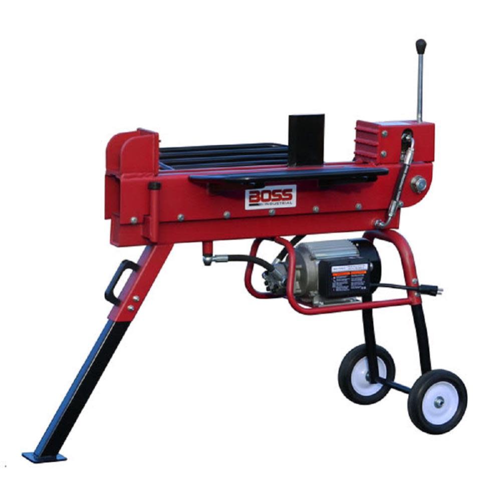 

Boss Industrial Log Splitter Electric 10 Ton Horizontal