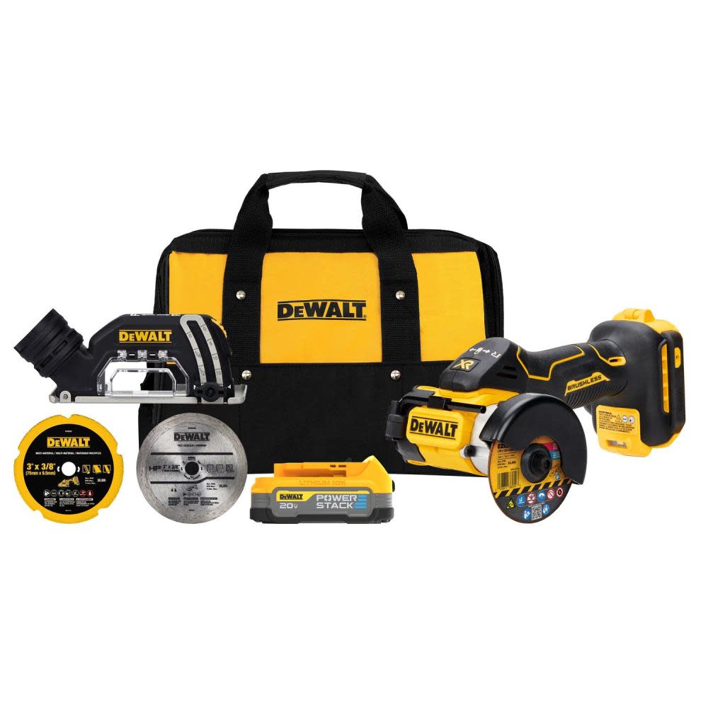 

DEWALT 20V MAX XR 3" Cut Off Tool Kit