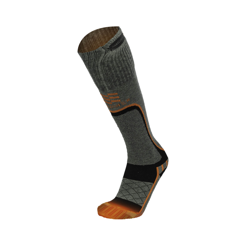 Mobile Warming Premium 2.0 Merino Heated Socks Mens 3.7V Black Medium