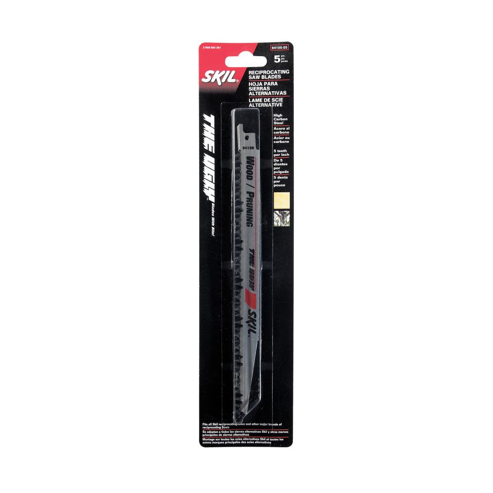 

SKIL 9 In. Ugly Reciprocating Saw Blade Set