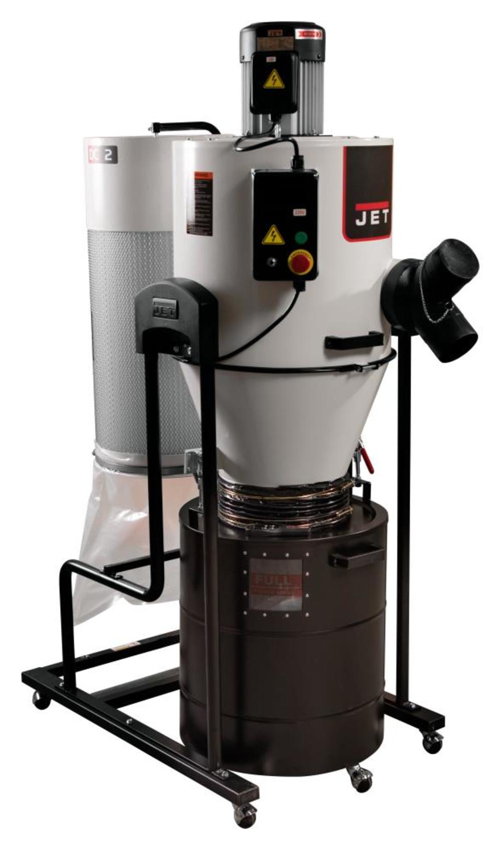 

JET JCDC-2 Cyclone Dust Collector 2 HP 230 V