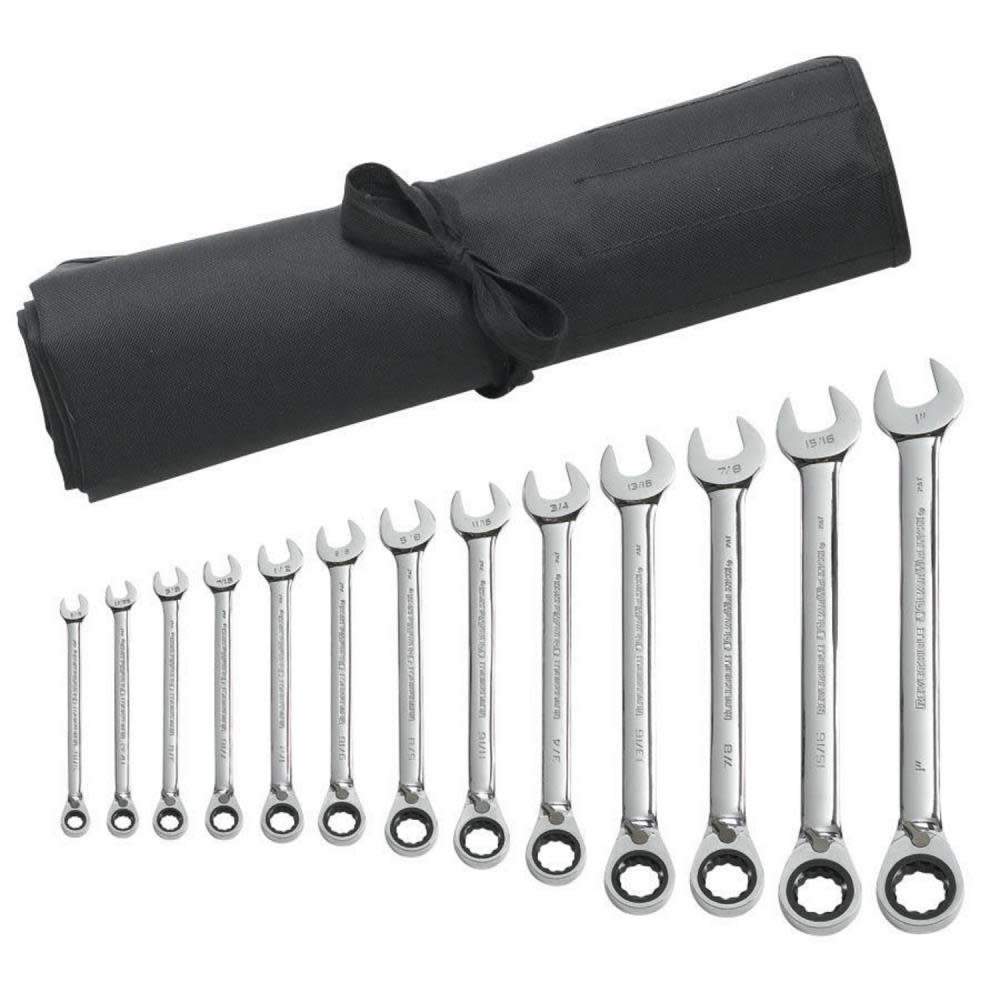 

GEARWRENCH Reversible Ratcheting Combination SAE Wrench Set 13pc