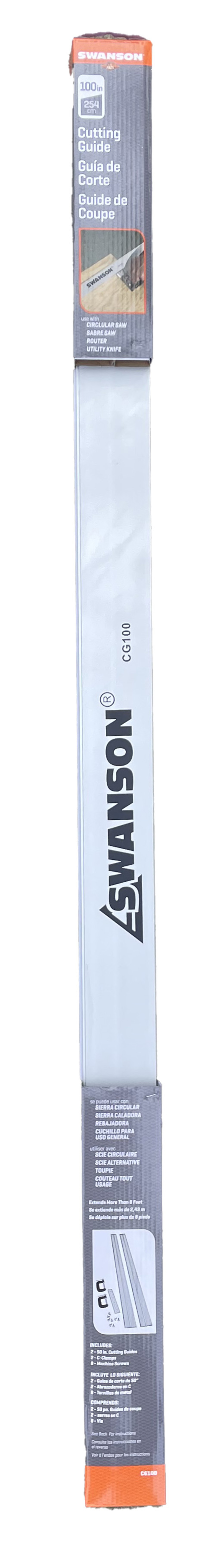Swanson Tool 100 In. Heavy Duty Cutting Guide CG100 Acme Tools