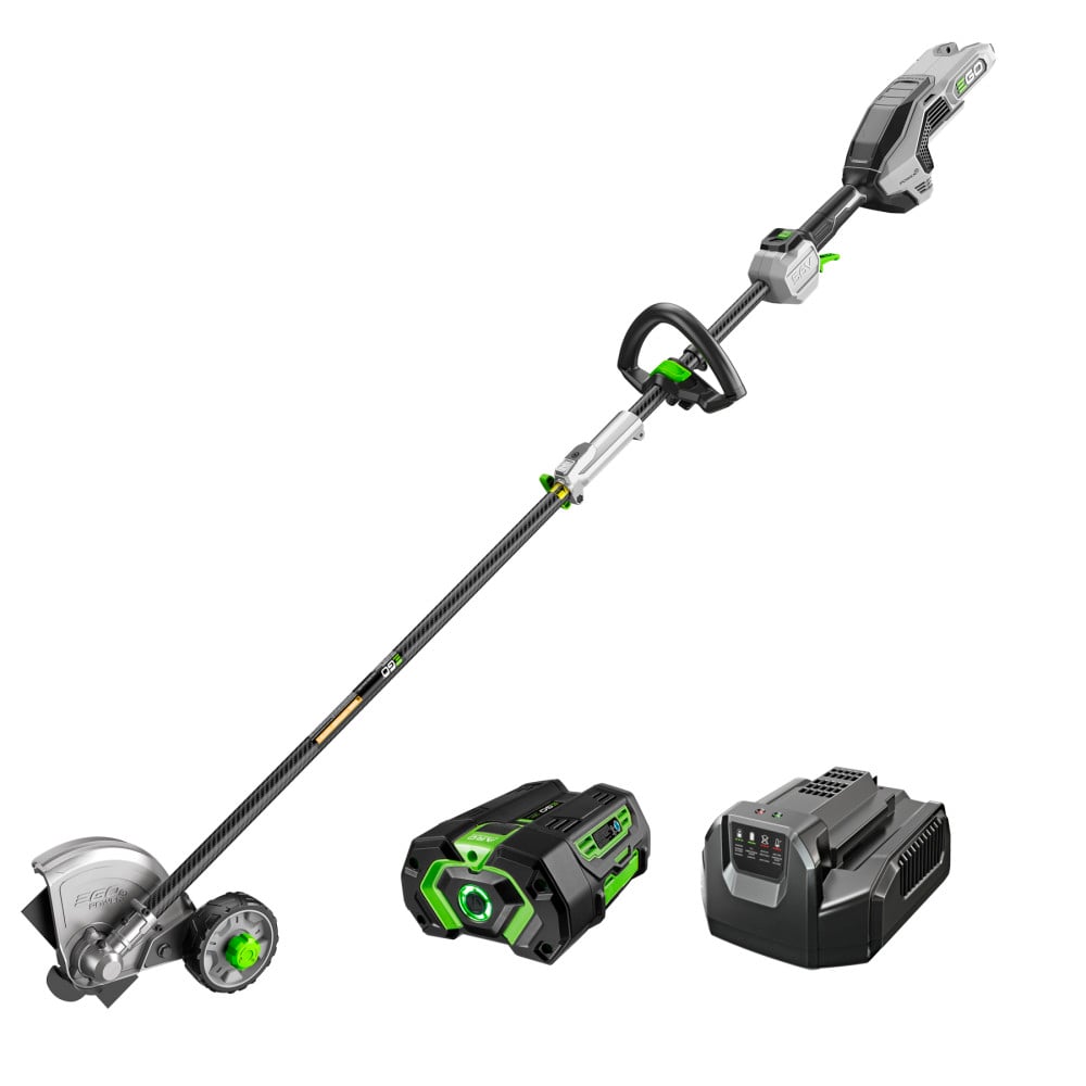 EGO POWER+ 56V Multi-Head 8 Inch Carbon Fiber Edger Kit with 4 Ah & 210W Charger