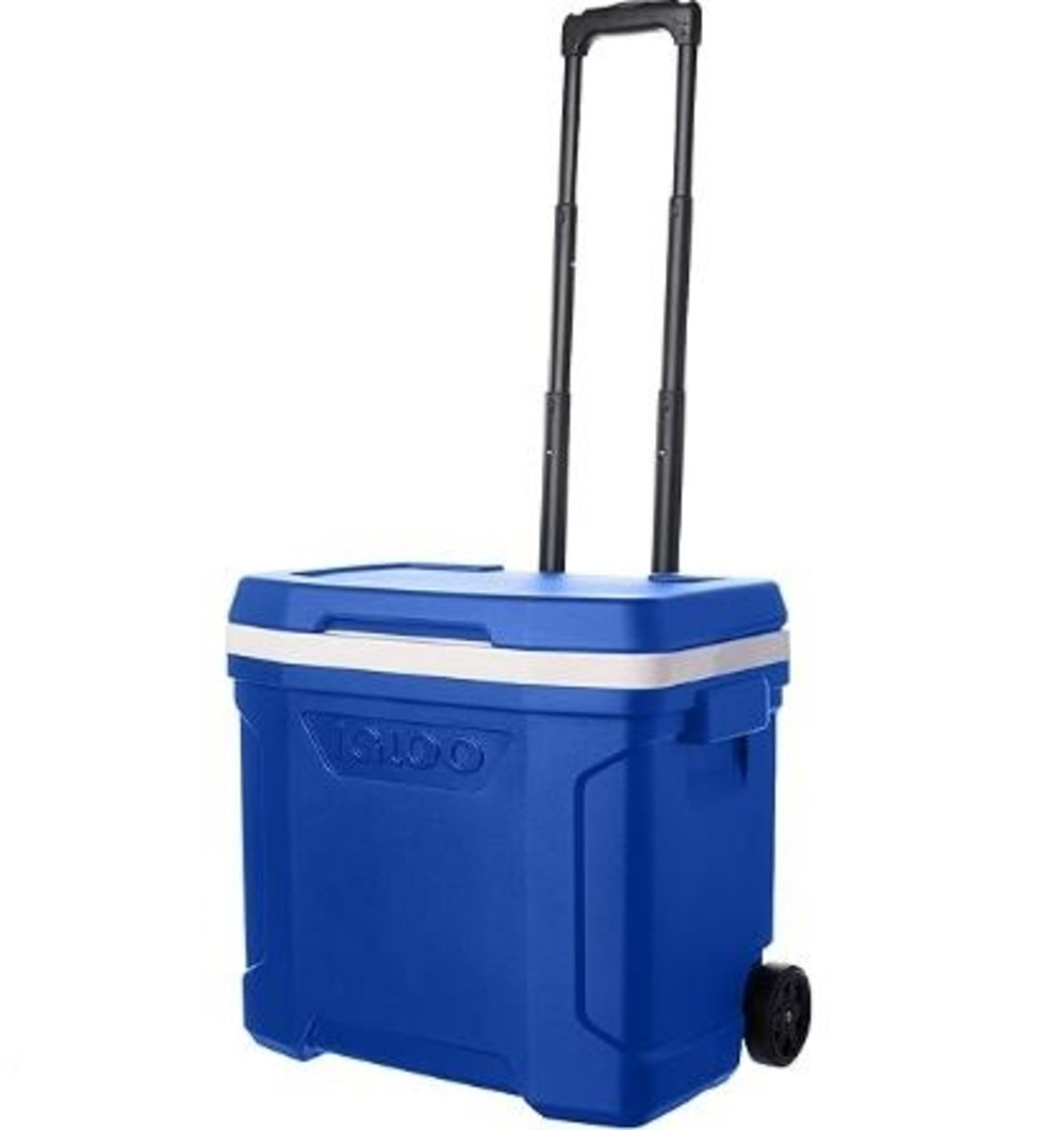 Igloo Profile II 16 Roller Hard Cooler Majestic Blue 16qt 00034808
