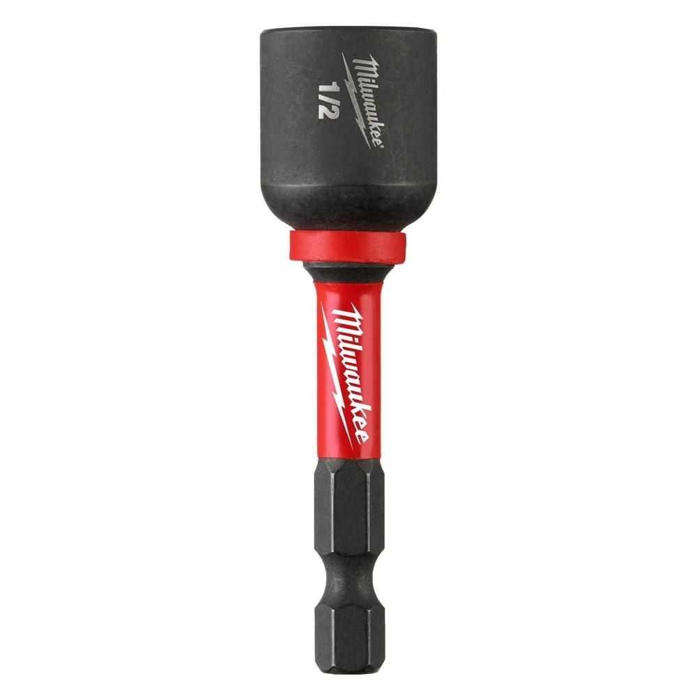 Milwaukee SHOCKWAVE Impact Duty 1/2 x 2 9/16inch Magnetic Nut Driver 10pk