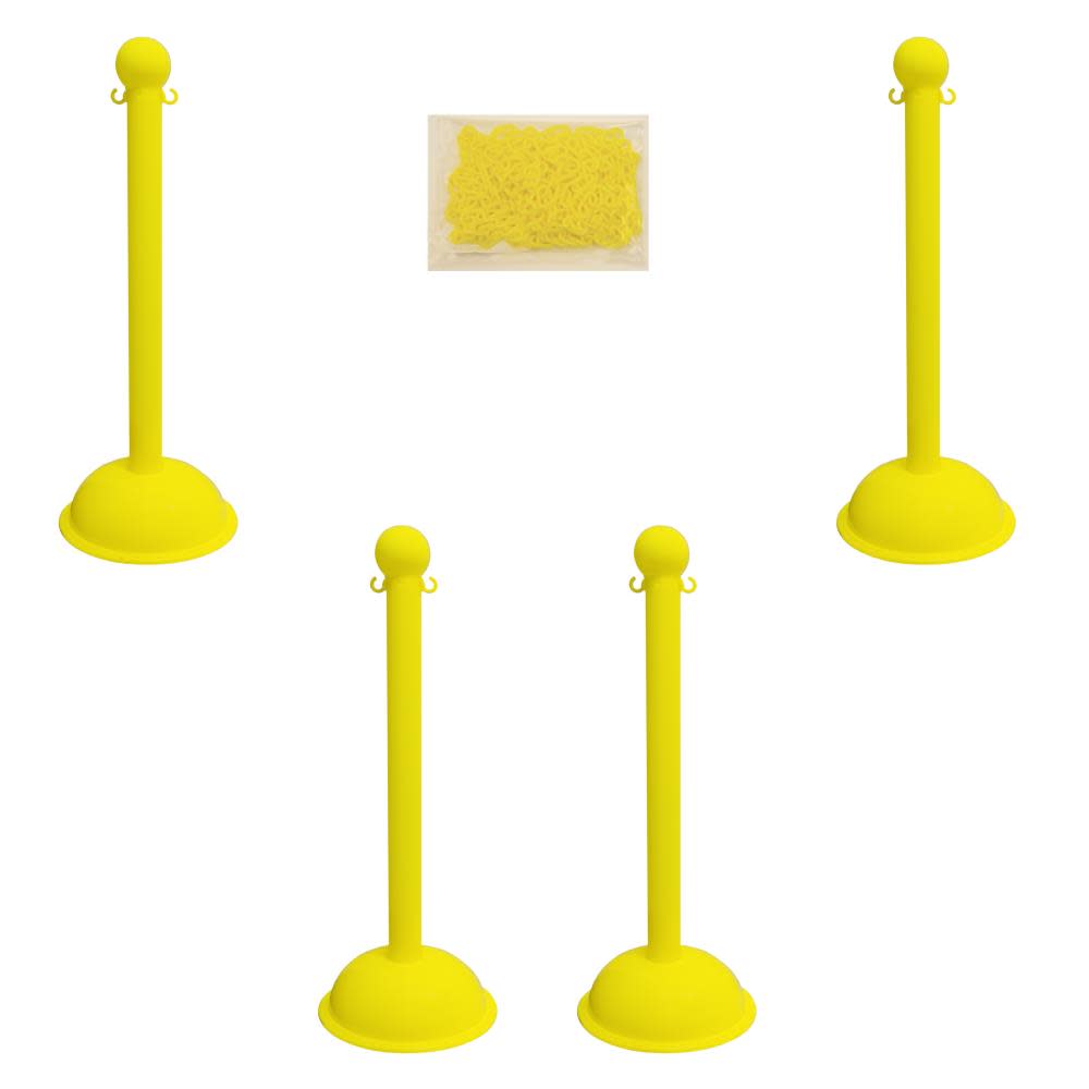 

Mr Chain 3" Stanchion Kit - 4 pk