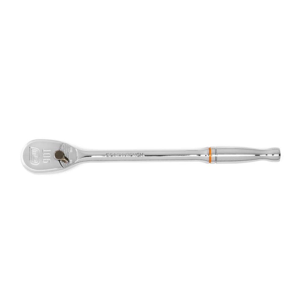 

GEARWRENCH 1/4" Drive 90 Tooth Long Handle Teardrop Ratchet 6"
