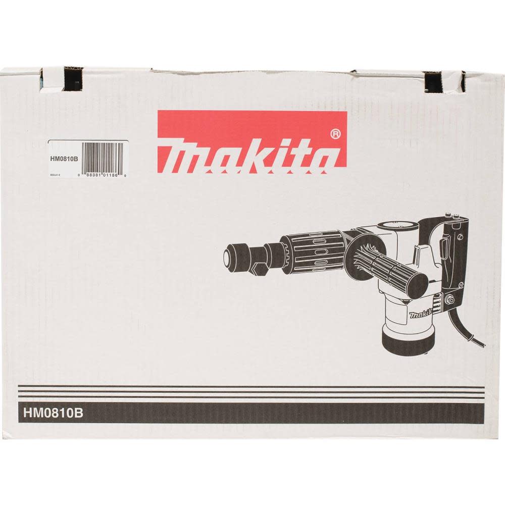 Makita 13lb 3/4in Hex Demolition Hammer HM0810B - Acme Tools