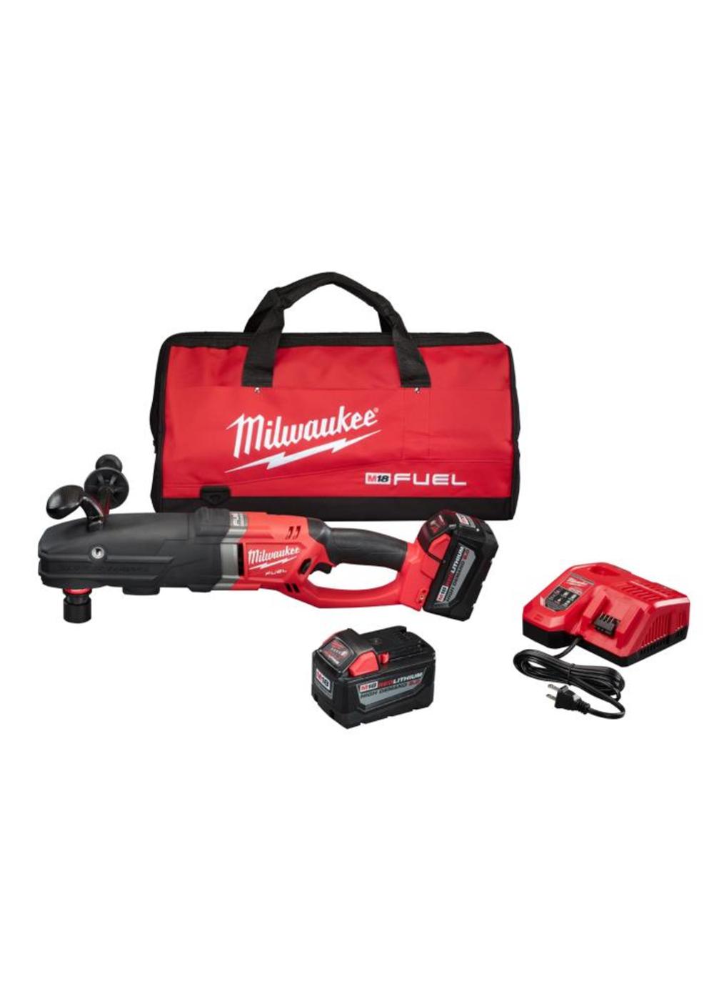

M18 FUEL™ Super Hawg™ Right Angle Drill with Quik-Lok™ XC HIGH DEMAND™ Kit