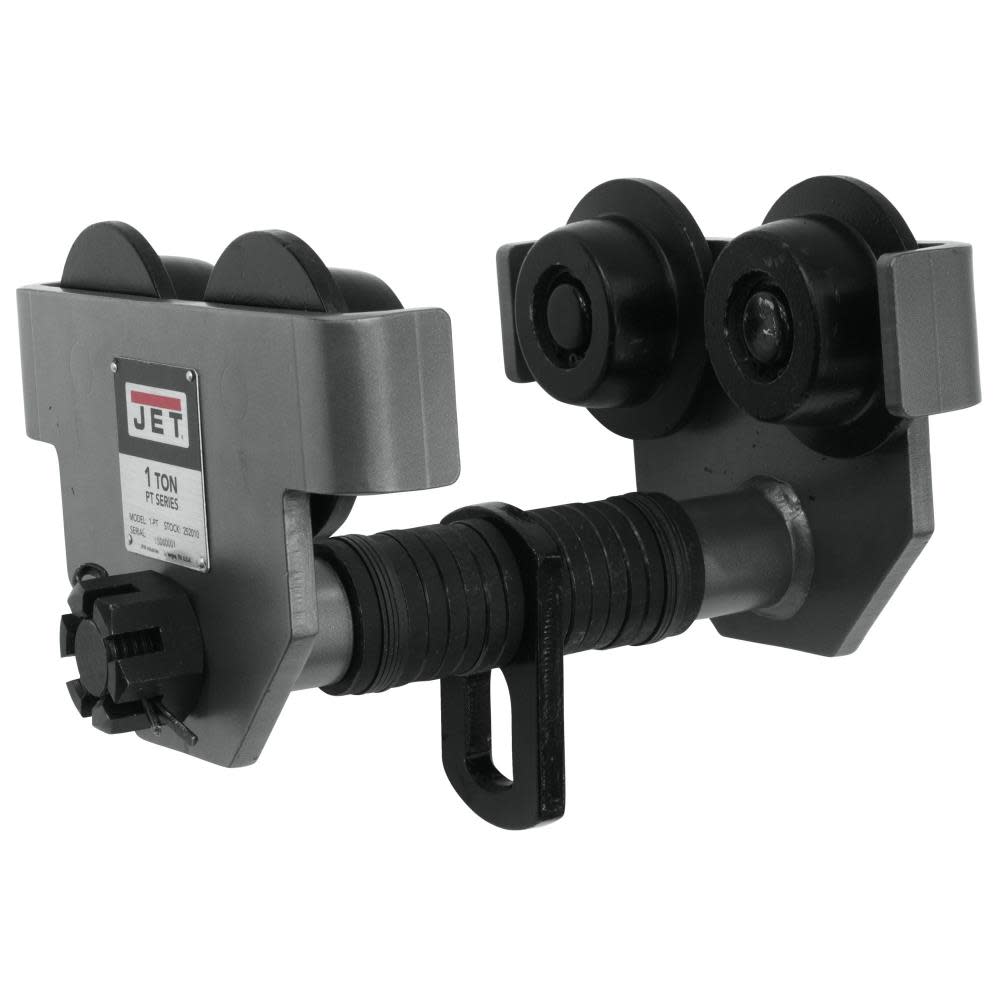 

JET 10-PT 10 Ton Plain Trolly Fits 4-3/4 In. to 8 In. Wide Beams