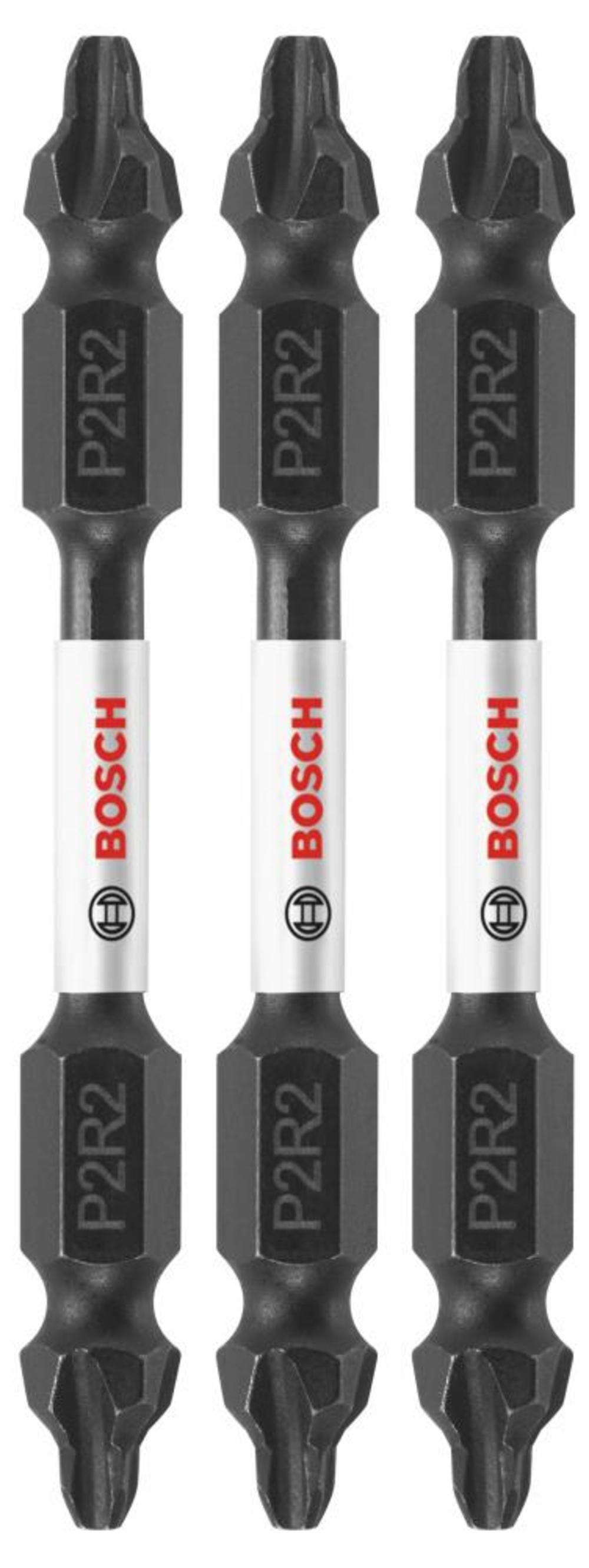 

Bosch 3 pc. Impact Tough 2.5 In. Phillips/Square Double-Ended Bits