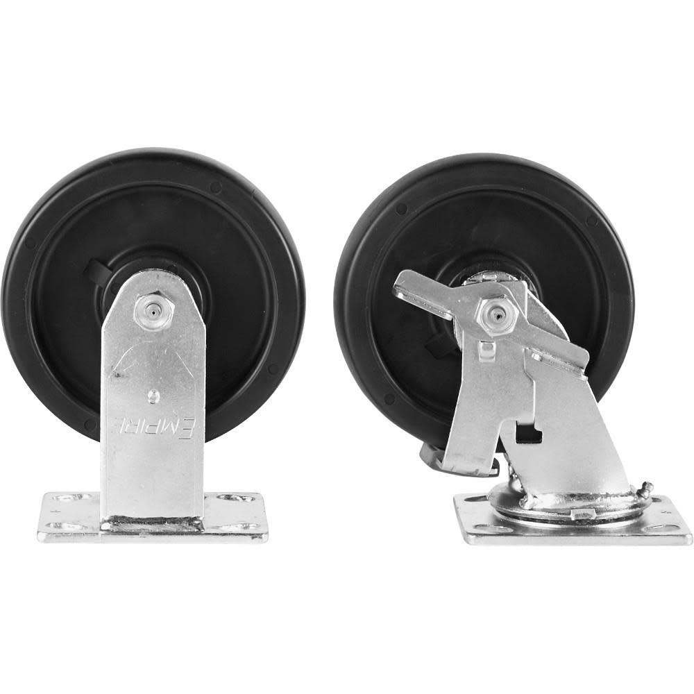 ‪‪❤︎‬ AAKAM Knaack 6in Caster Set with Brakes (4pc) 695 - Acme Tools
