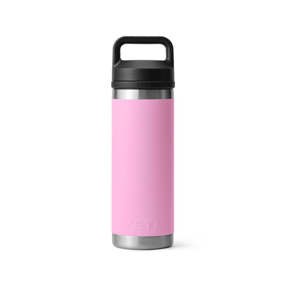 Yeti 18oz Rambler Water Bottle with Chug Cap Power Pink