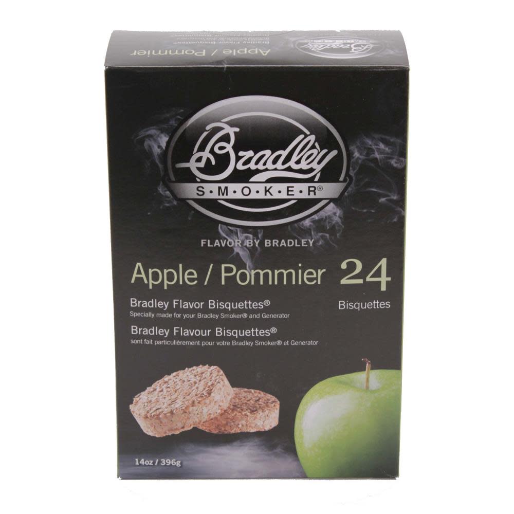 

Bradley Smoker 24-Pack Apple Bisquettes