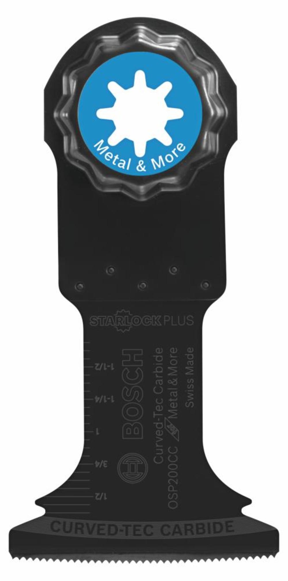 

Bosch 2 In. StarlockPlus Oscillating Multi-Tool Curved-tec Carbide Extreme Plunge Blade