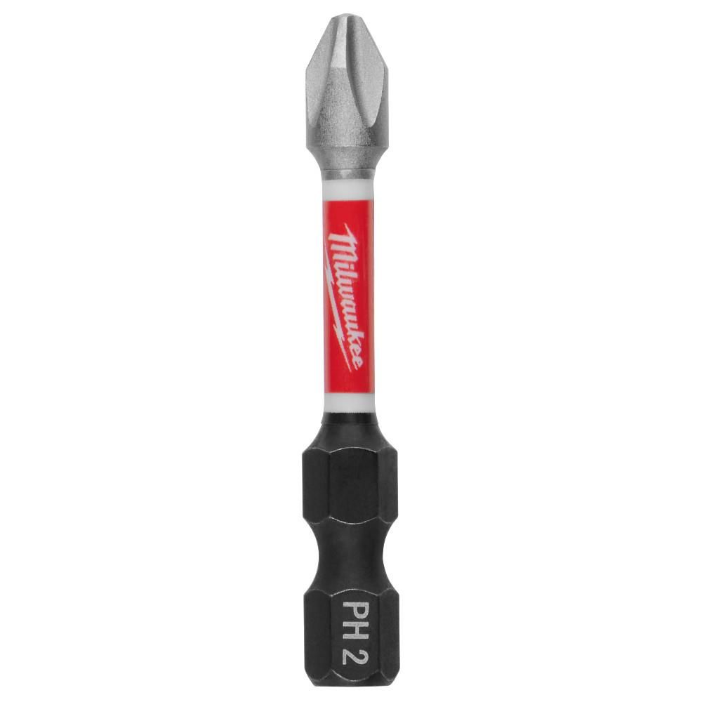Milwaukee SHOCKWAVE 2 in. Impact Phillips #2 Power Bit