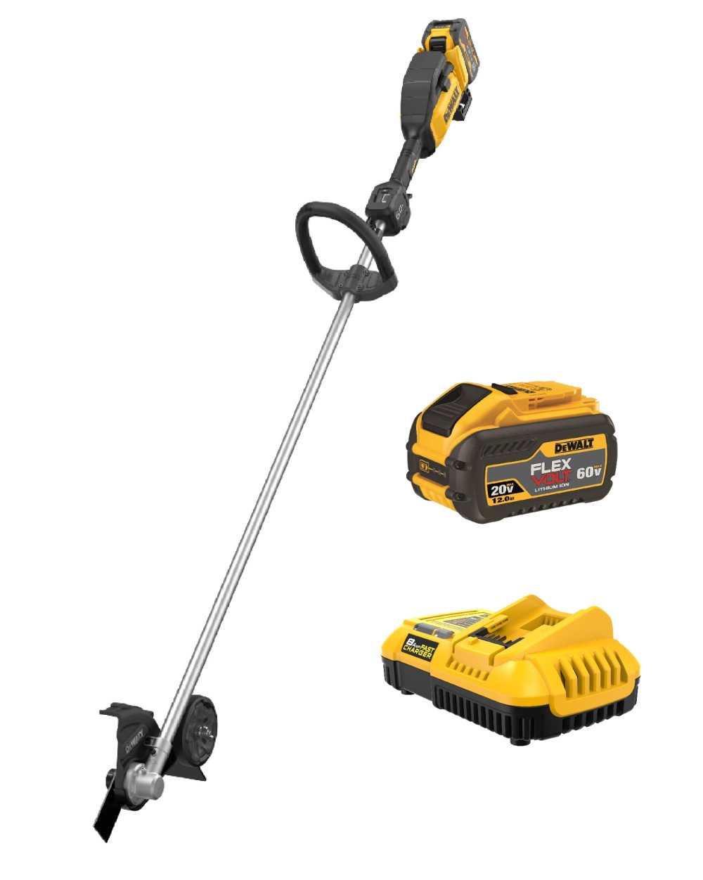 DEWALT 60V MAX 7-1/2 Inch Brushless Straight Shaft Edger Kit