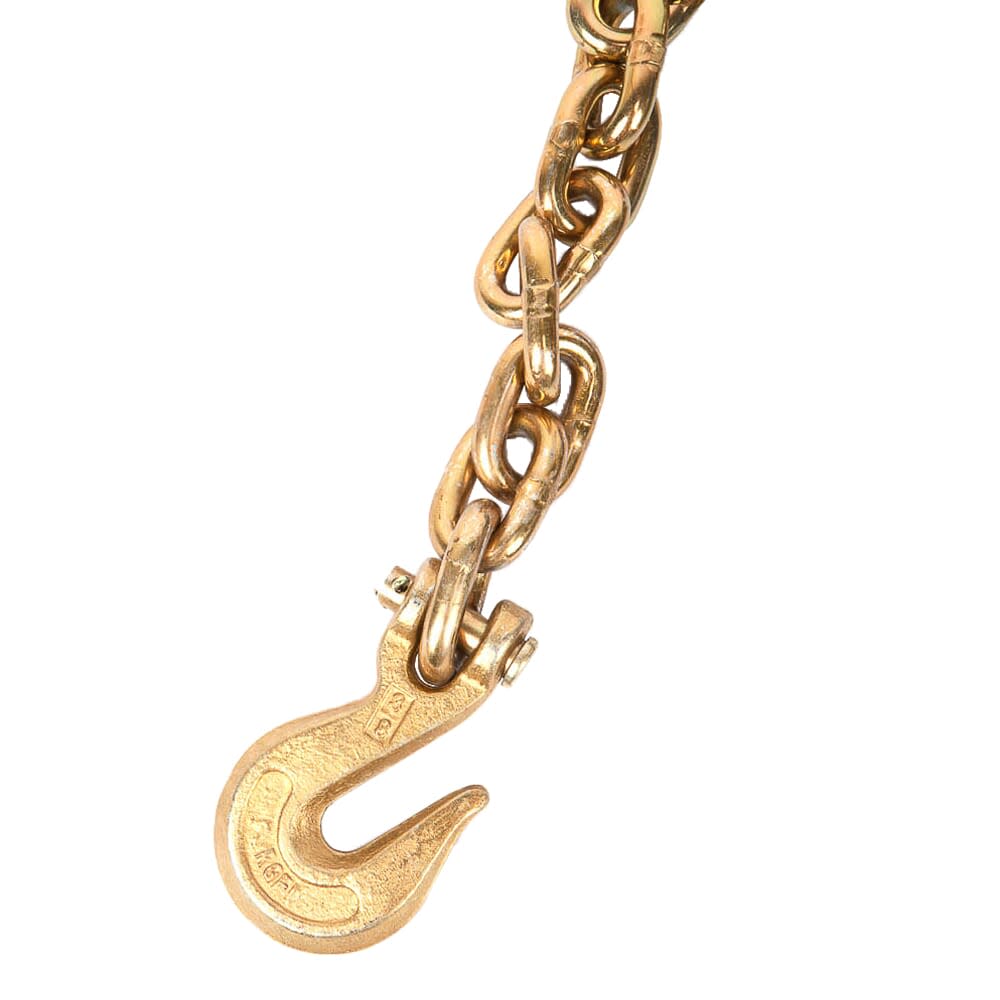 Forney Grade 70 (G70) Chain, Yellow Zinc, 5/16 In X 92ft - View #6