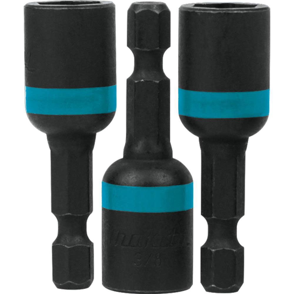 

Makita Impact X 3/8 x 1-3/4 Magnetic Nut Driver 3/pk