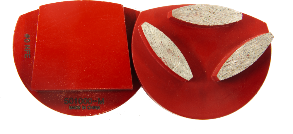 

National Flooring Equipment Medium Bond Metal Grinding Disks - 24 Grit