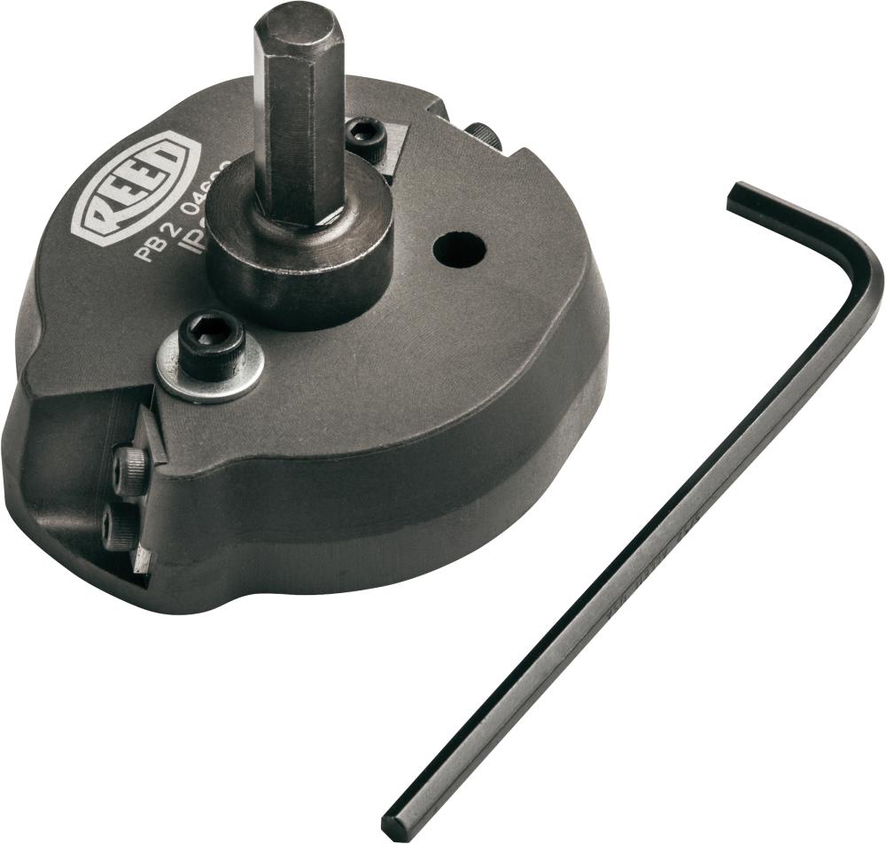 Reed Mfg Chamfer Tool for Plastic Pipe, 2 Inch Drill Powered PB2 (04662 ...