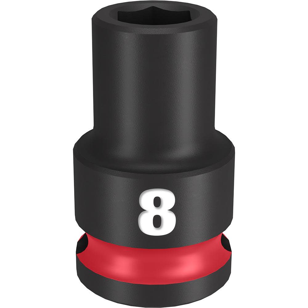 

Milwaukee Impact Socket 3/8" Drive 8mm Standard 6 Point