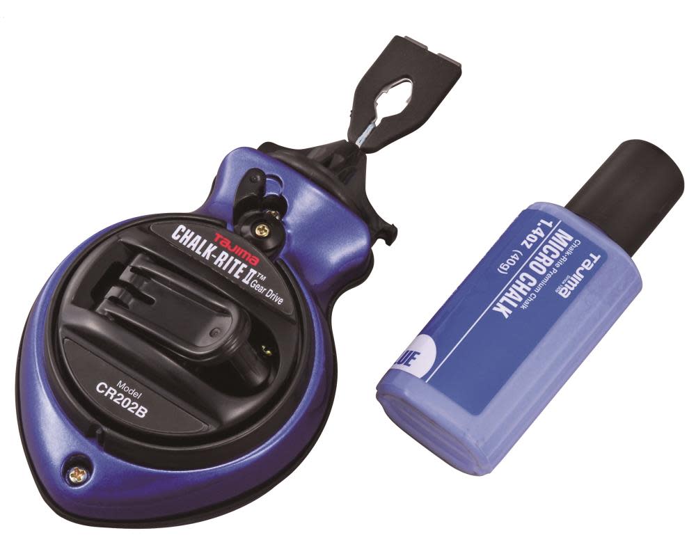 Tajima Blue CHALK RITE II Ultra Thin Snap .5 mm Line Blue Dye