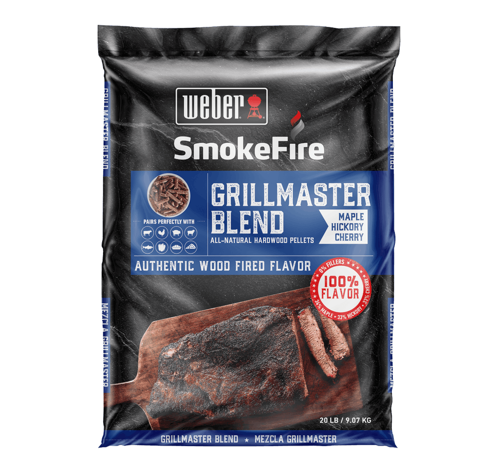 

Weber 20 Lb Grillmaster Blend All-Natural Hardwood Pellets