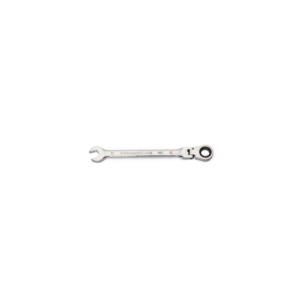 

GEARWRENCH 12mm 90T 12 Point Flex Head Ratcheting Combination Wrench
