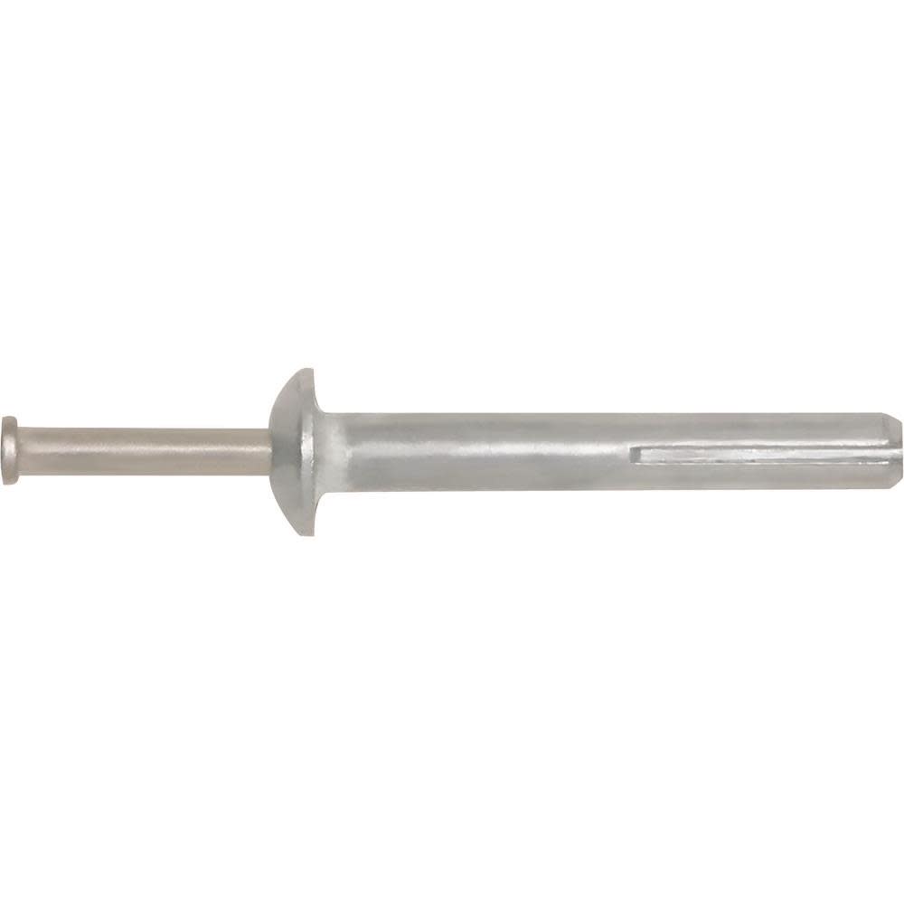 

DEWALT Impact Nail & Pin Anchors ZAMAC NAILIN SS MH 1/4 X 1 1/4 QTY: 100