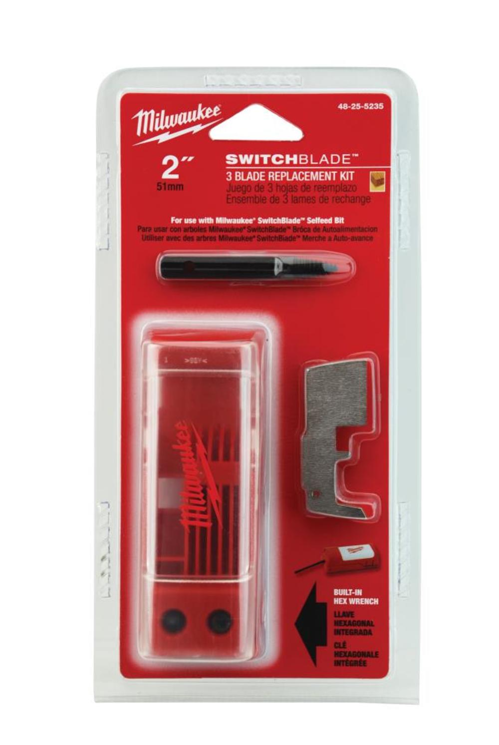 Milwaukee 2 In. Switchblade 3 Blade Replacement Kit