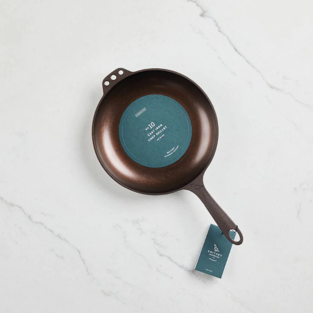 

Smithey Ironware No. 10 Chef Skillet Cast Iron