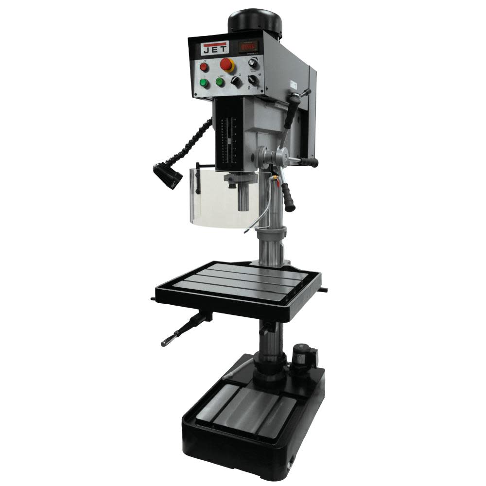 

JET 20 in. Electronic Variable Speed Drill Press 3P230