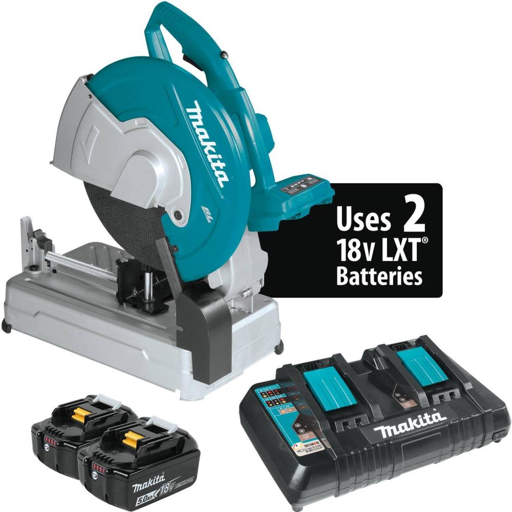 

Makita 18V X2 LXT 36V 14" Cut Off Saw Kit