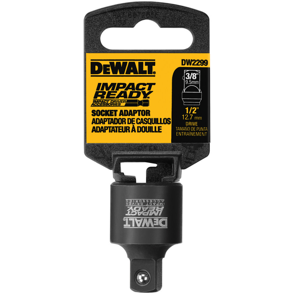 

DEWALT 1/2 In. Square Anvil to 3/8 In. Square Anvil Socket Adapter