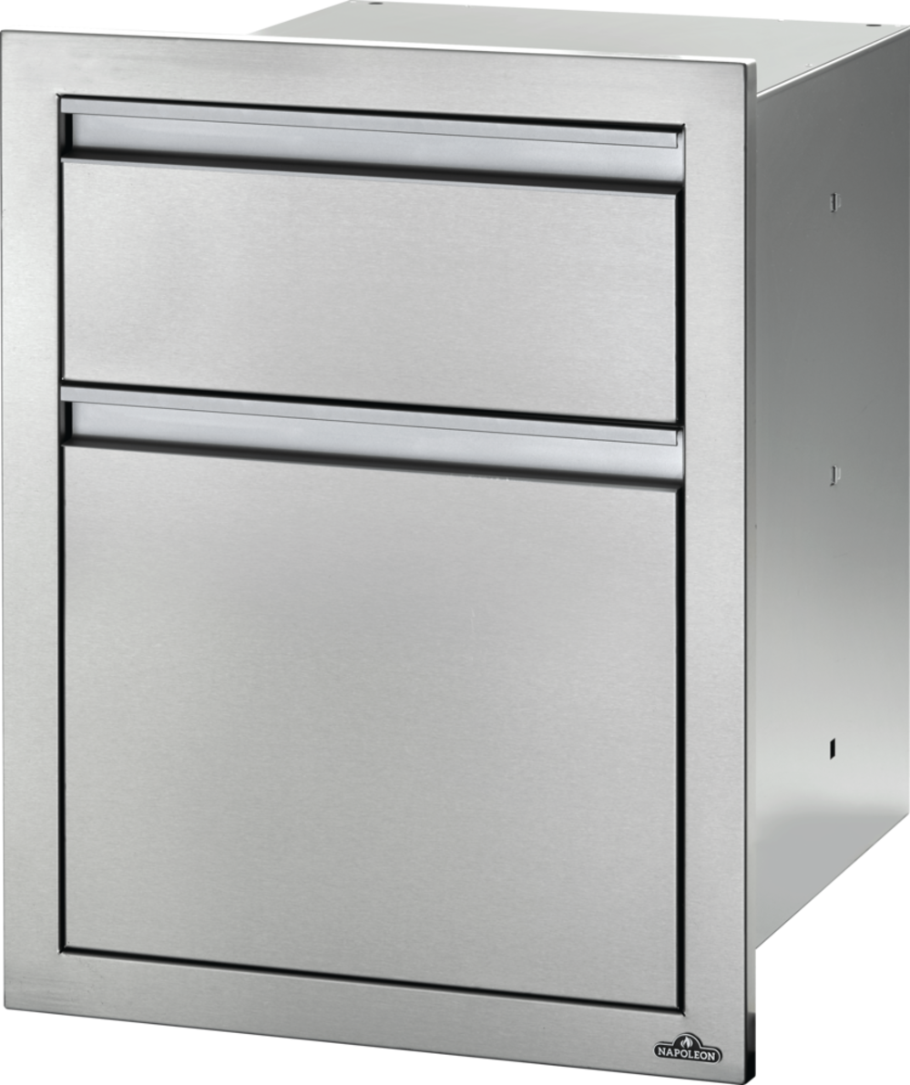

Napoleon 18" X 24" Double Drawer: Waste Bin
