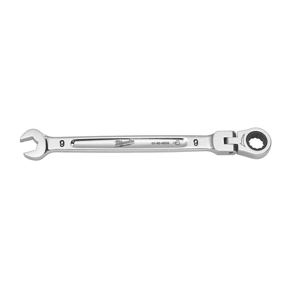

Milwaukee Combination Wrench Flex Head Ratcheting 9mm