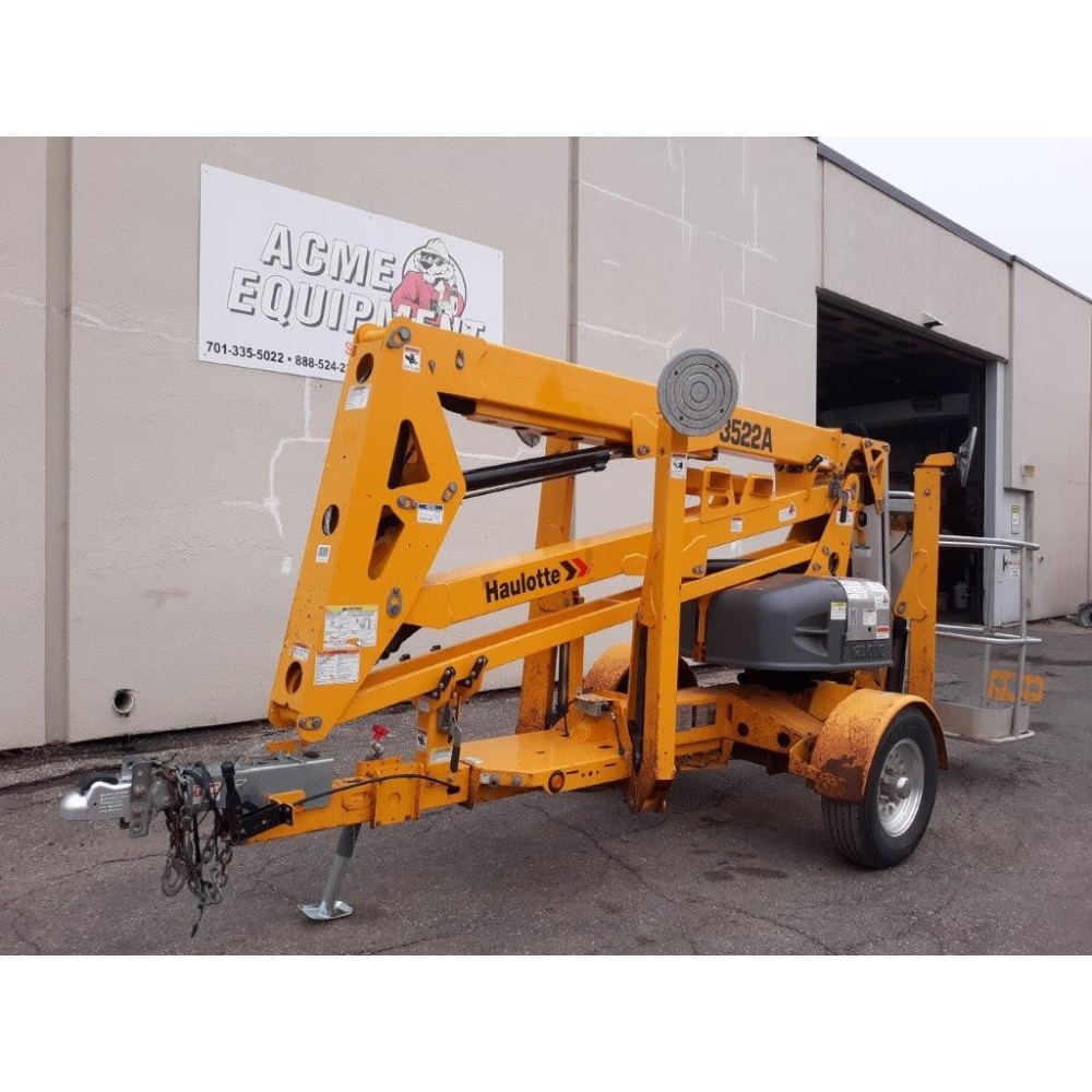 Haulotte 3522A 35 ft Articulated Telescopic Towable Boom Lift 2019 Used