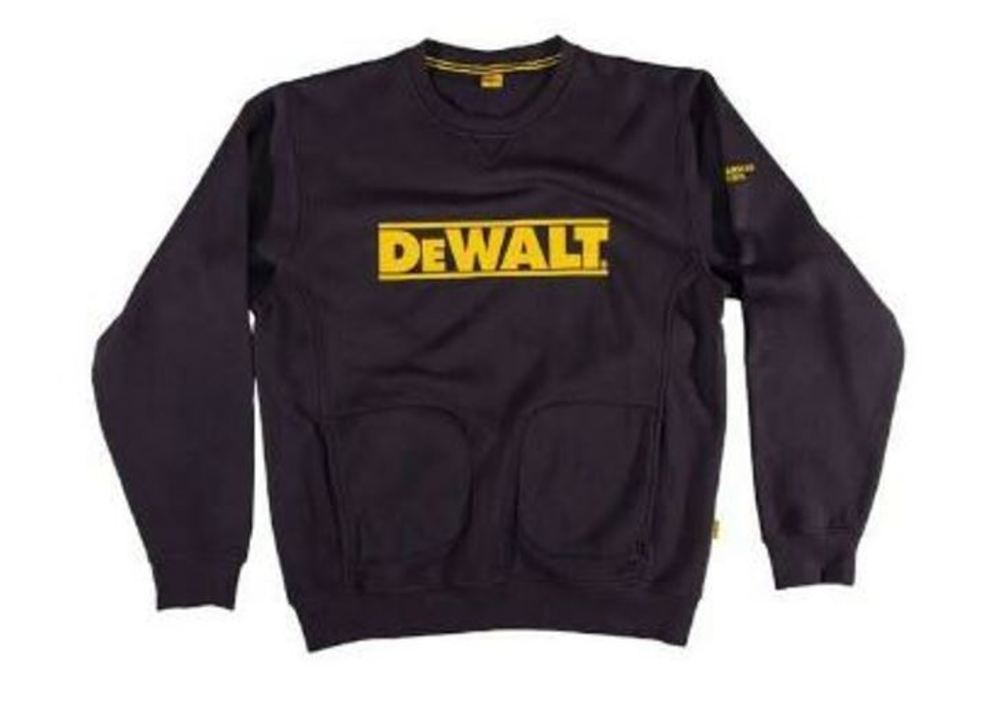 

DEWALT Logo Crewneck Sweatshirt Black XL