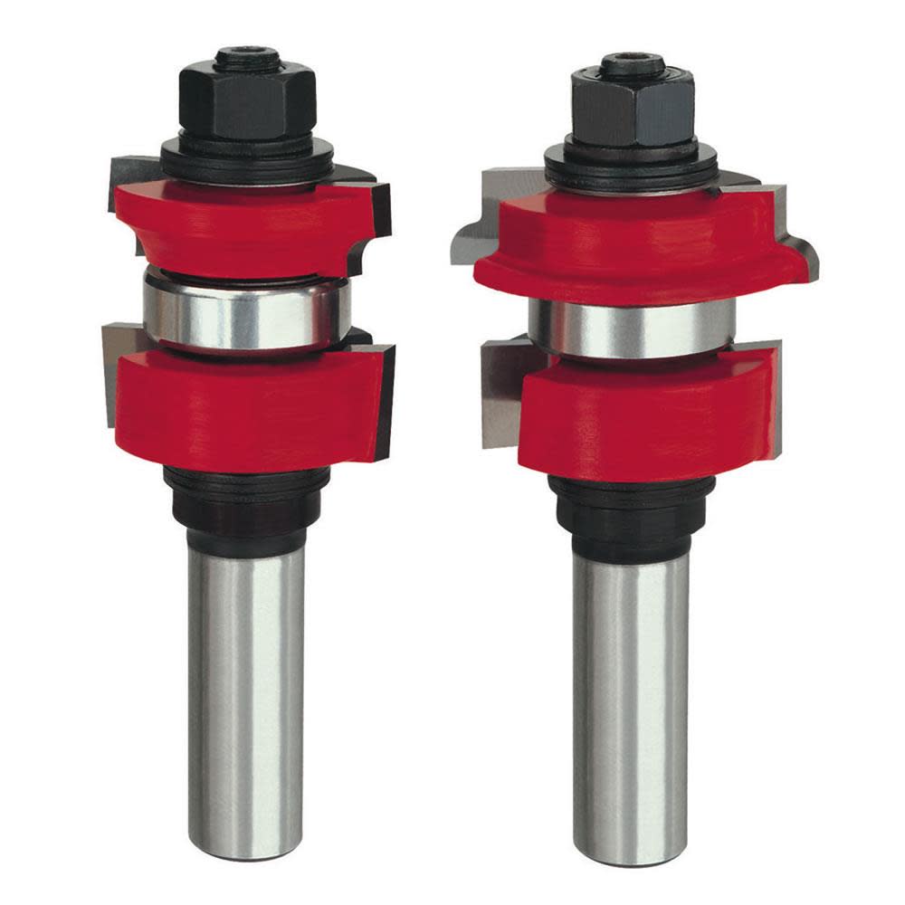 

Freud 1-17/32 In. (Dia.) Divided Lite Cabinet Door Bit Set with 1/2 In. Shank