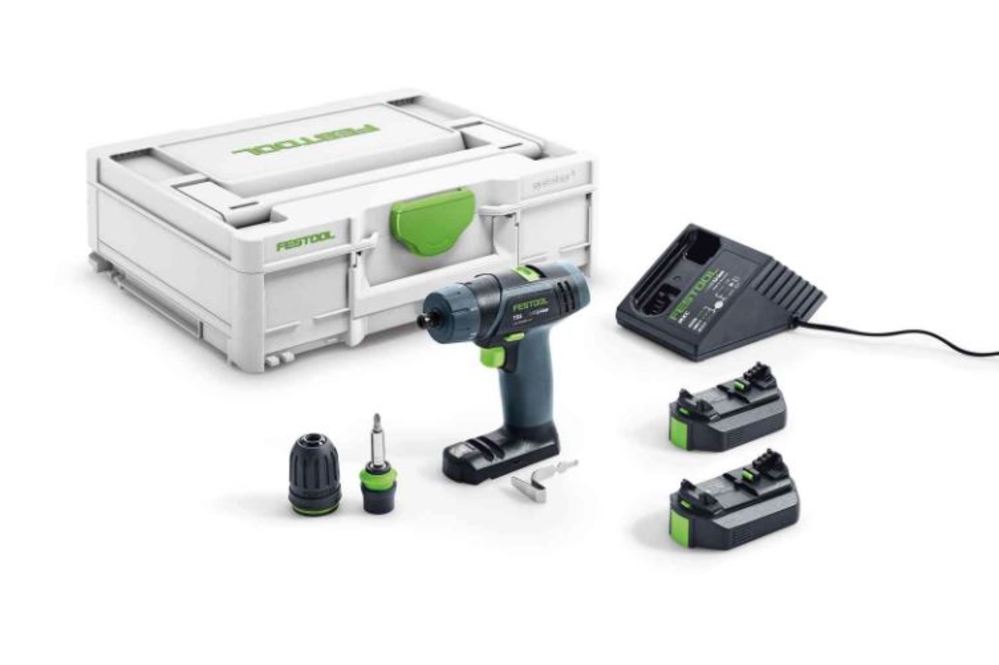 

Festool 6-Plus TXS 2 Compact Cordless 10.8 Volt Drill Driver