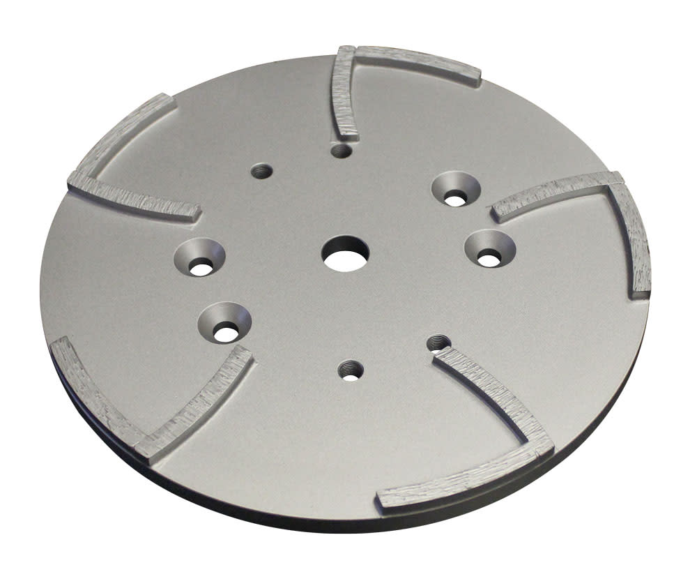 Edco 10" - 10 Segmented Silver Economy Diamond Disc for EDCO's 10" Turbo Grinder