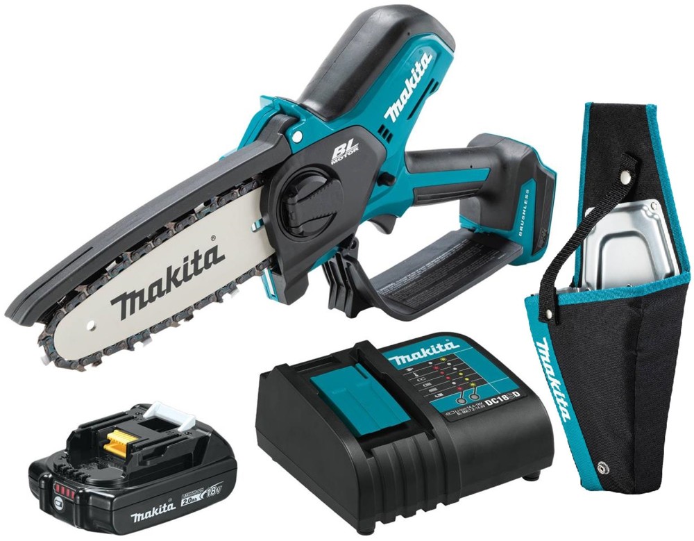 Makita 18V LXT Lithium-Ion Brushless Cordless 6 Inch Pruning Saw Kit (2 ...